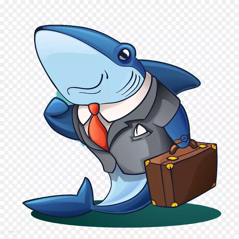 大白鲨T恤插图-鲨鱼