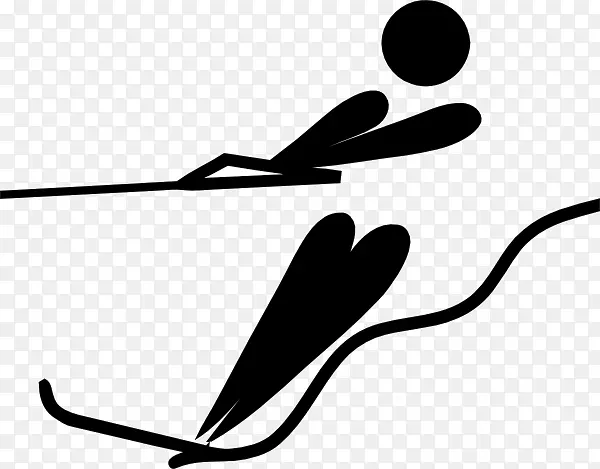 2003年泛美运动会滑水，象形文字剪贴画.滑雪剪贴画
