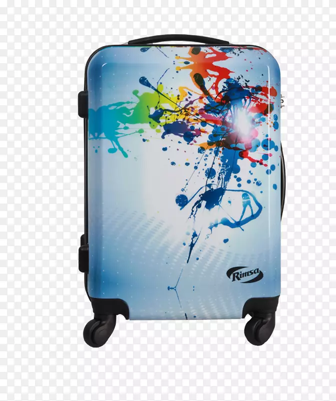 手提箱行李手推车聚碳酸酯丙烯腈丁二烯苯乙烯涂鸦箱