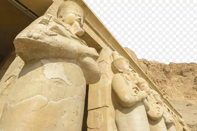 阿布辛贝尔神庙Deirel-Bahari埃及金字塔hatshepsut停尸房寺埃及建筑