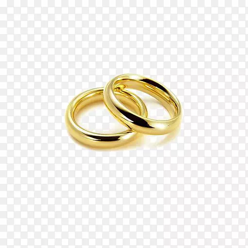 结婚戒指结婚订婚离婚-戒指上的黄金