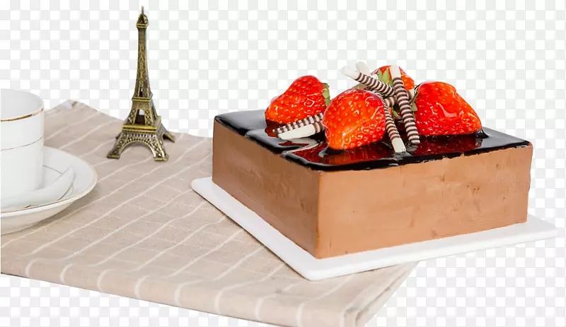 巧克力蛋糕短蛋糕草莓奶油蛋糕小四巧克力蛋糕