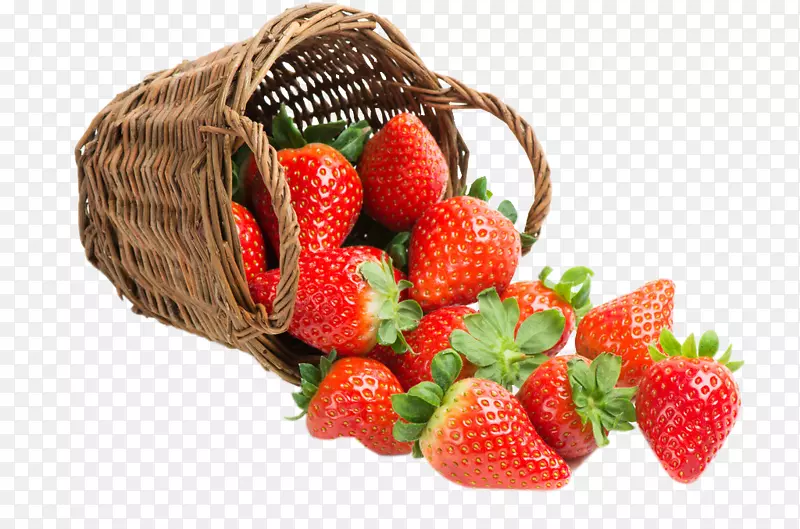奶昔汁草莓篮-草莓