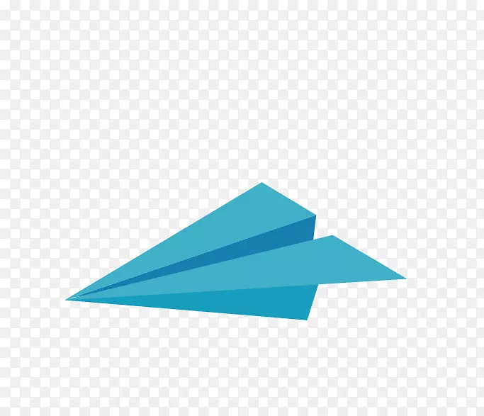纸飞机蓝纸飞机