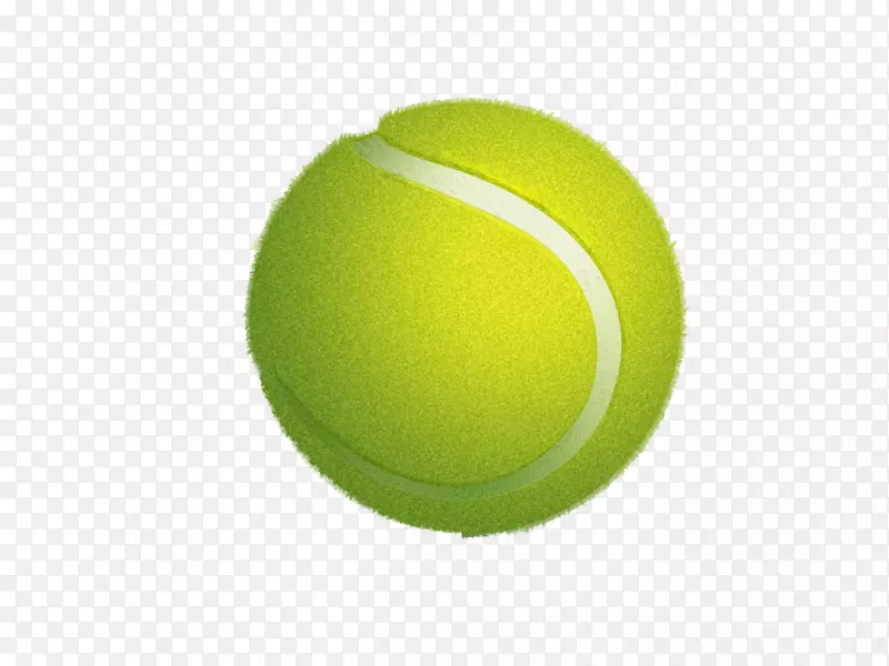 网球绿色壁纸-创意网球