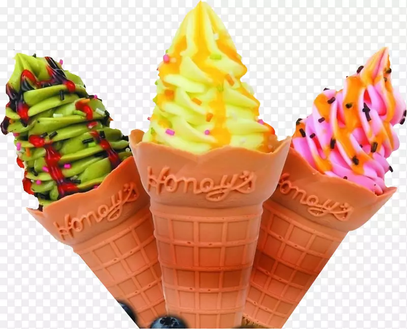 冰淇淋筒海报-冰淇淋