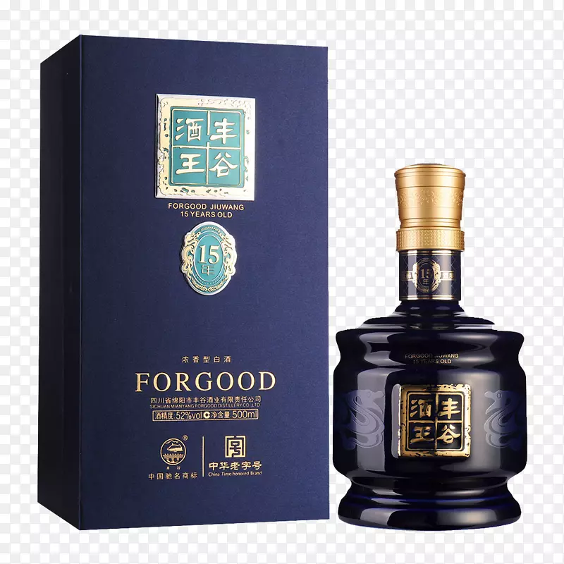 威士忌白酒啤酒鸡尾酒-52°王峰谷酒