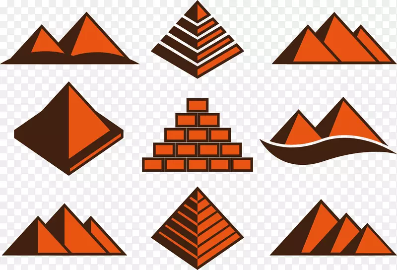 砖结构砖瓦金字塔结构