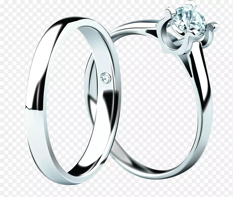 结婚戒指银婚求婚戒指