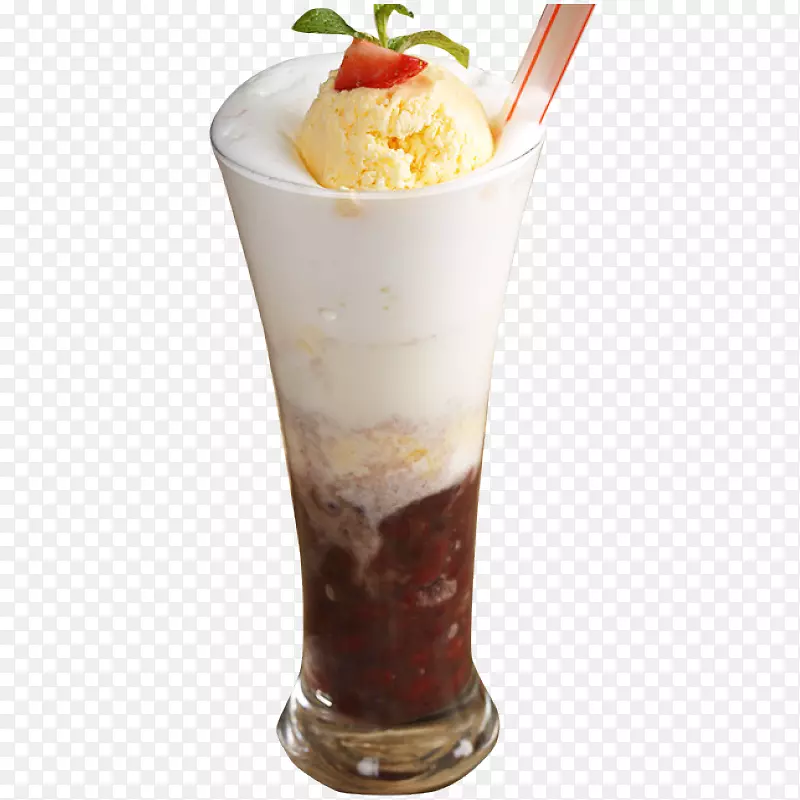 冰淇淋圣代果汁茶奶茶店冰淇淋
