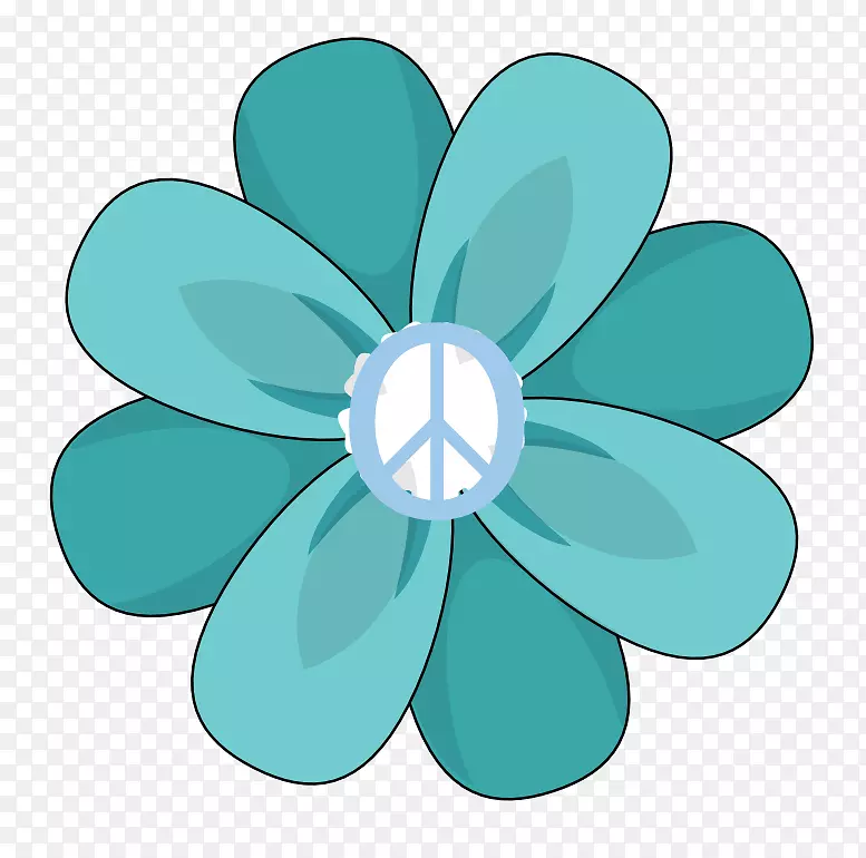和平符号嬉皮士剪贴画-和平叹息图片