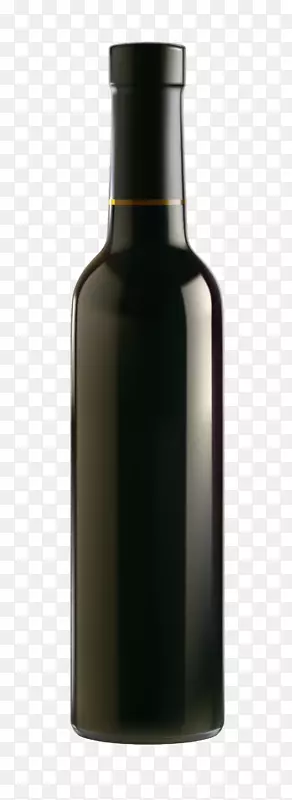 玻璃瓶利口酒手绘红葡萄酒