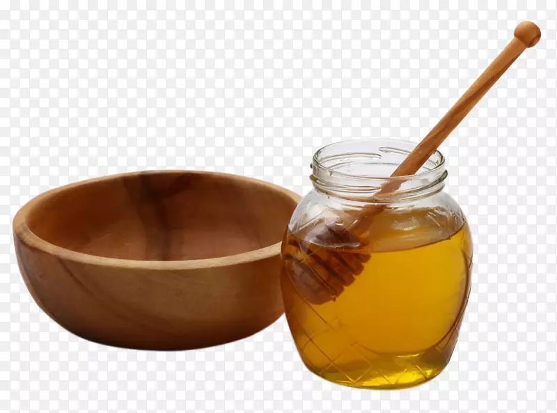 蜜蜂罐玻璃蜂蜜-一罐蜂蜜