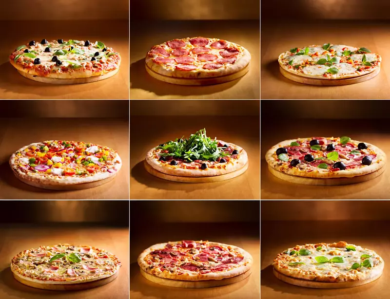 意大利料理比萨饼，意大利料理，摄影，比萨饼递送-美食比萨饼