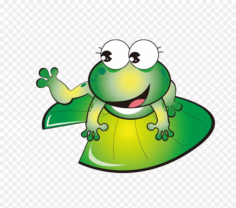 青蛙蟾蜍插图-画青蛙