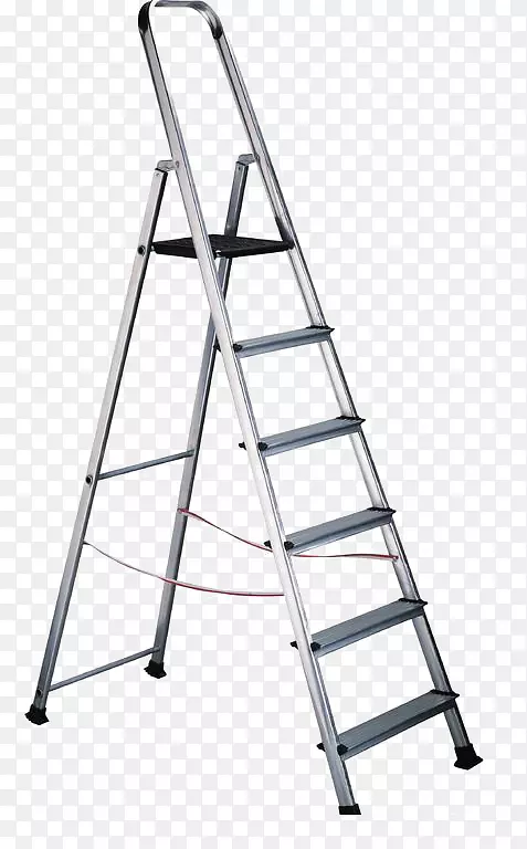 梯形楼梯-铝包合板.金属架子楼梯