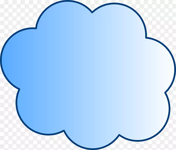 云计算microsoft visio计算机网络剪贴画visio internet Cloud