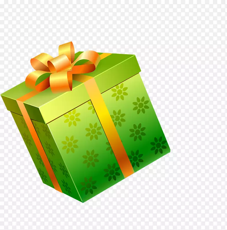 礼品盒设计师-绿色礼品盒