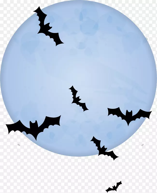 月球载体蝙蝠与蓝月亮