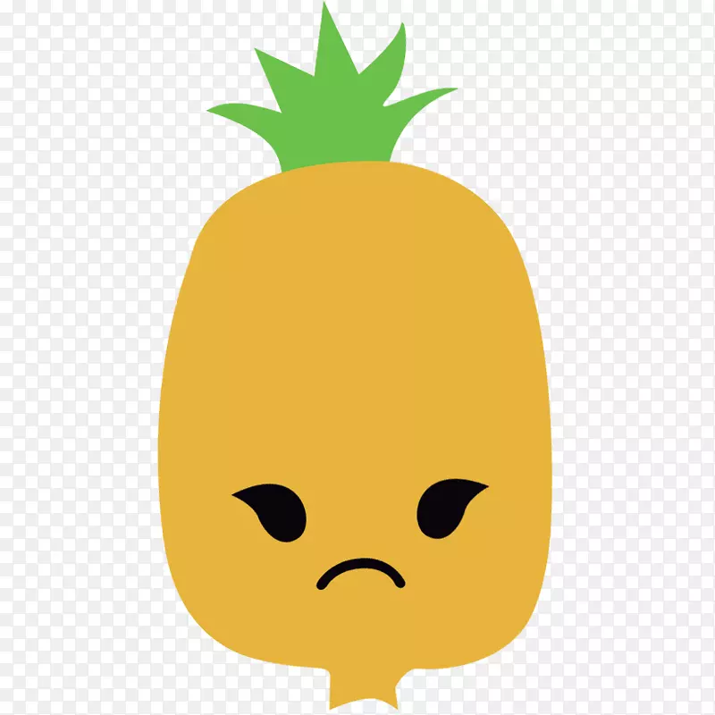 菠萝汁动画剪辑艺术水果菠萝
