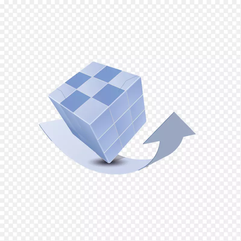 魔方立方体图形设计-魔方立方体