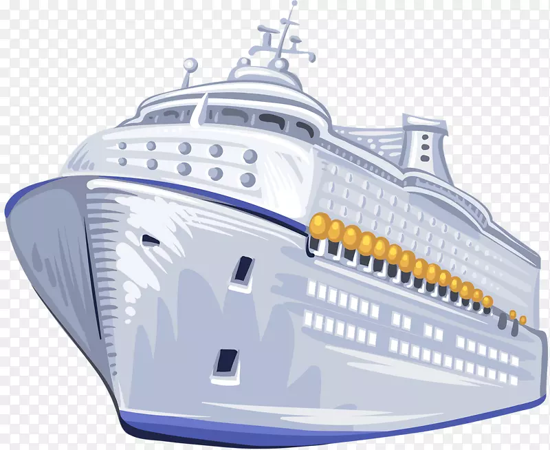 邮轮海军建筑游艇-大型船舶