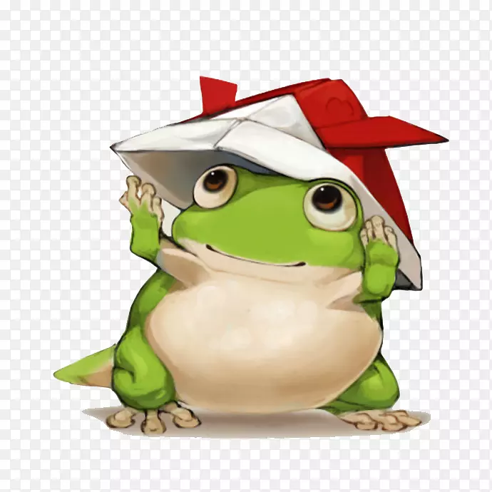 青蛙应用商店软件插图-帽子青蛙