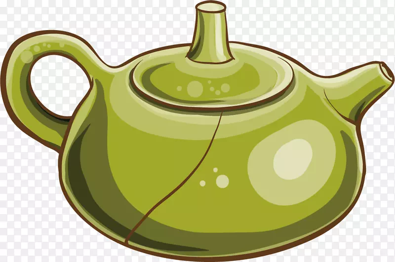 绿茶茶壶陶瓷壶绿茶