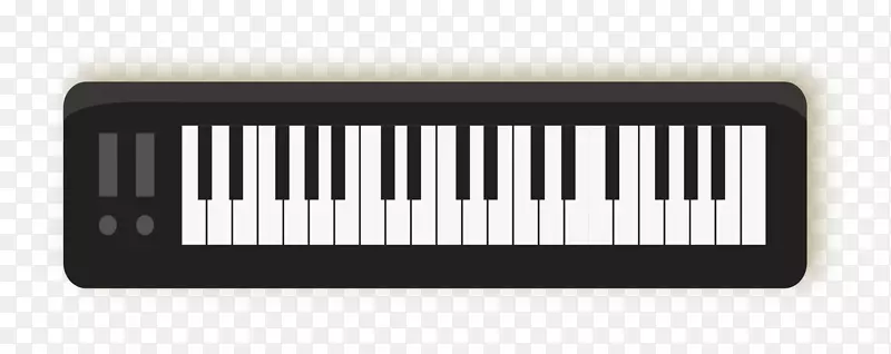 乐器键盘优美的音乐键盘
