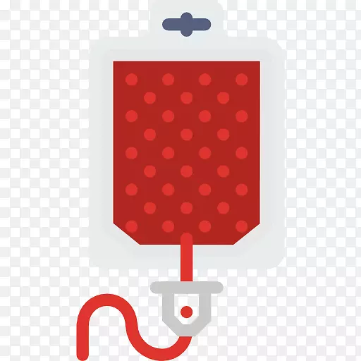 输血药物图标-血液