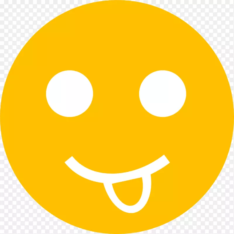 Android应用程序包移动应用程序剪辑艺术-舌头伸出笑脸