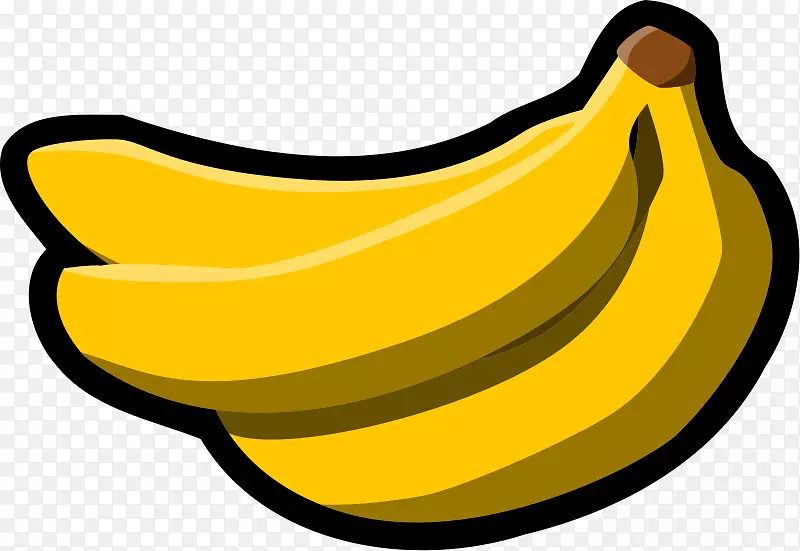 香蕉面包香蕉布丁夹艺术
