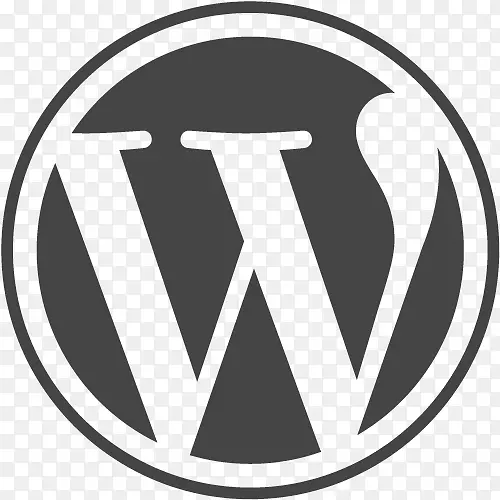 WordPress徽标博客可伸缩图形图标-徽标