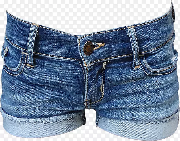 t恤服装牛仔裤短裤-短裤PNG透明图片