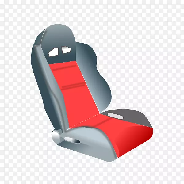 汽车座椅儿童安全座椅夹艺术.汽车座椅剪贴件