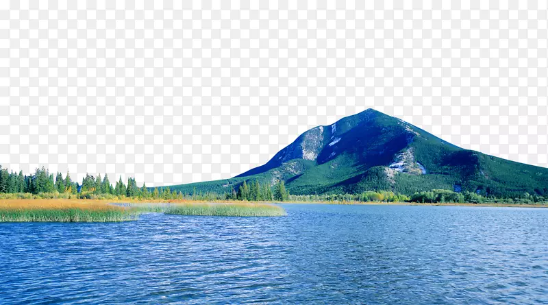 1080 p高清电视高清视频壁纸风景秀丽的山湖