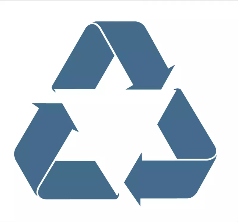 回收符号标志剪辑艺术-回收图像标志