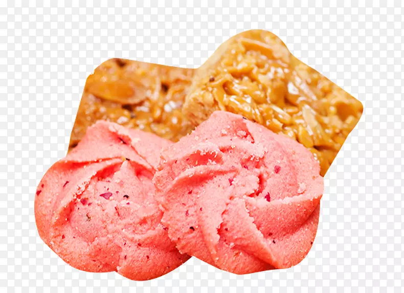 草莓月饼黄油饼干草莓黄油饼干