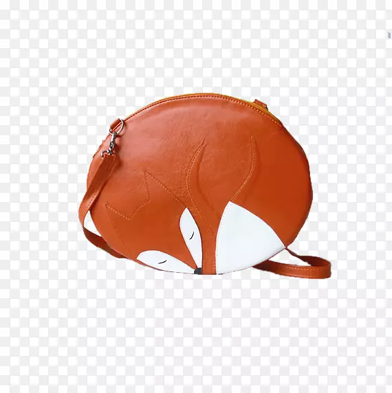 红狐手袋艺术动物狐袋