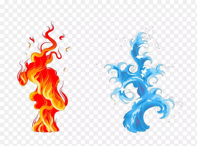 火焰滴-蓝色火焰