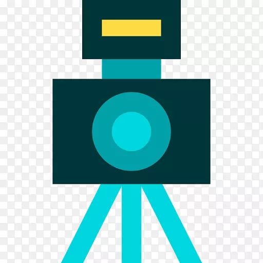 相机摄影可伸缩图形图标-相机架