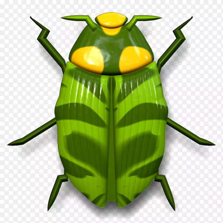 昆虫下载剪辑艺术-绿色昆虫