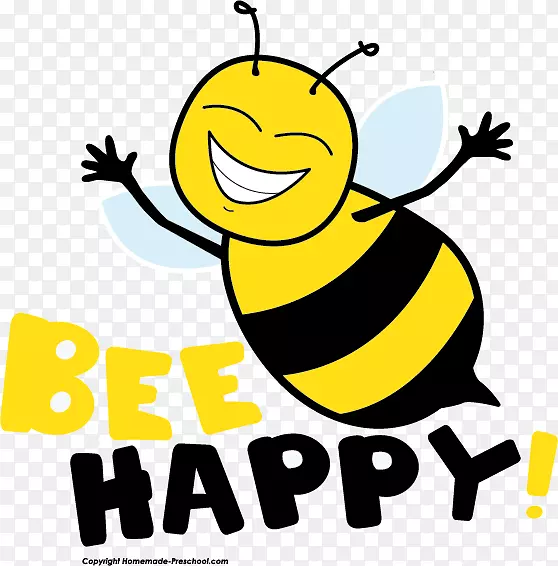 蜂巢大黄蜂蜜蜂剪贴画-忙碌的蜜蜂剪贴画