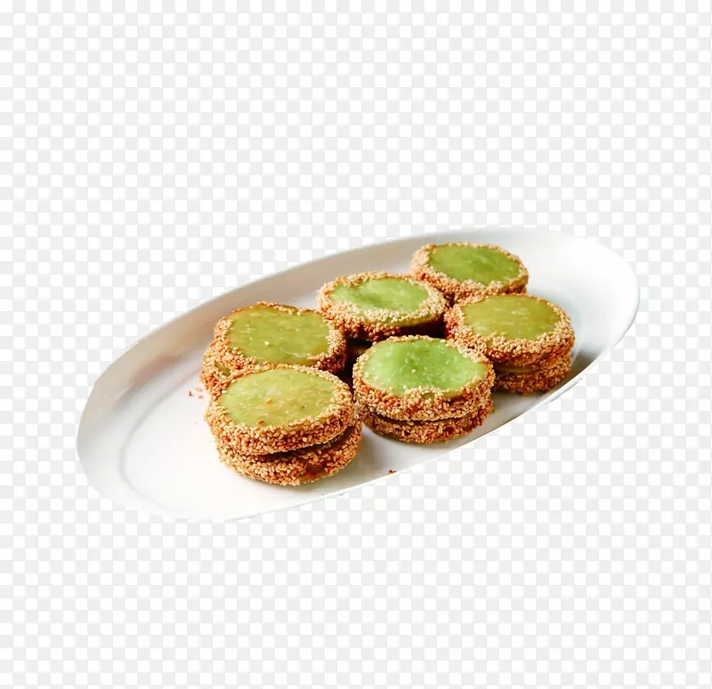 绿茶莫奇马卡龙派-产品美味的绿茶蛋糕