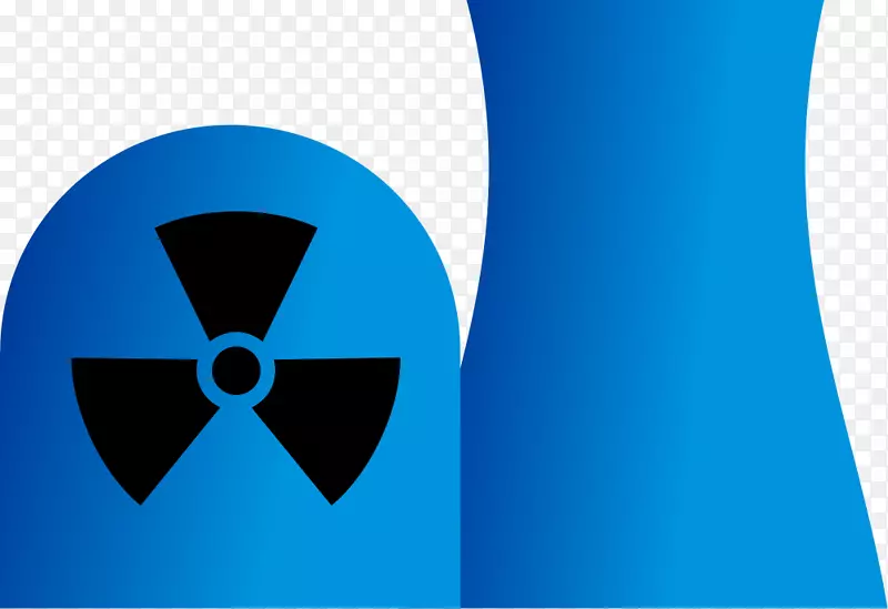 核电站标志发电站剪贴画核电符号