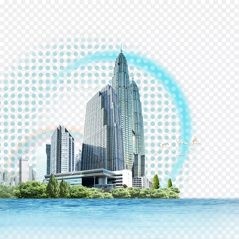城市建筑剪贴画-城市
