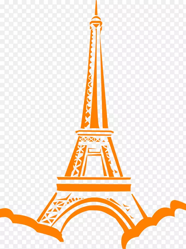 艾菲尔铁塔剪贴画-巴黎艾菲尔铁塔