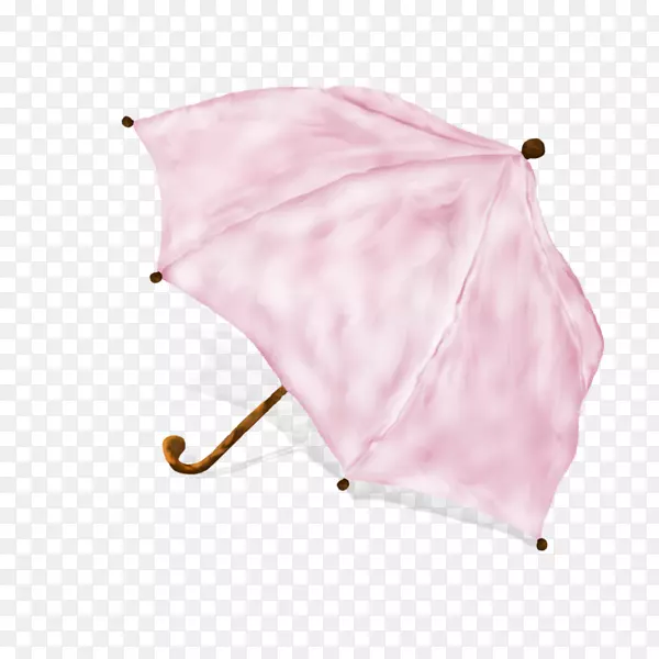 雨伞图标-粉红色伞