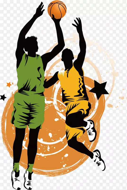 篮球运动剪辑艺术-创意篮球比赛