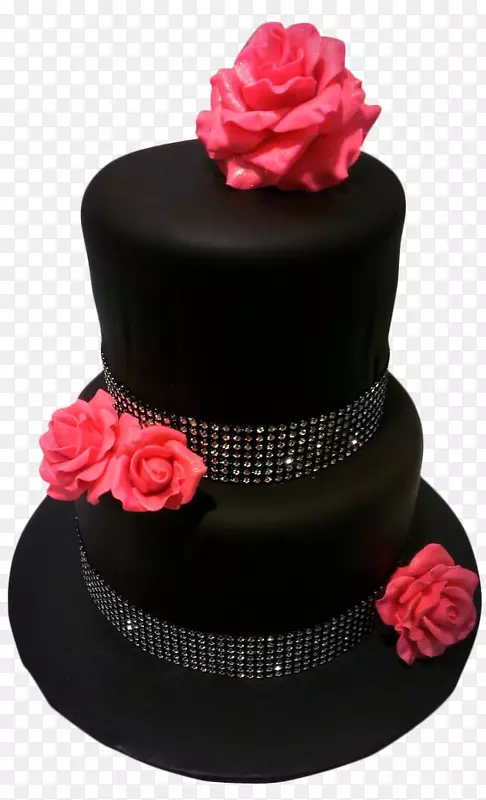 生日蛋糕结婚蛋糕糖霜巧克力蛋糕玫瑰钻石巧克力蛋糕
